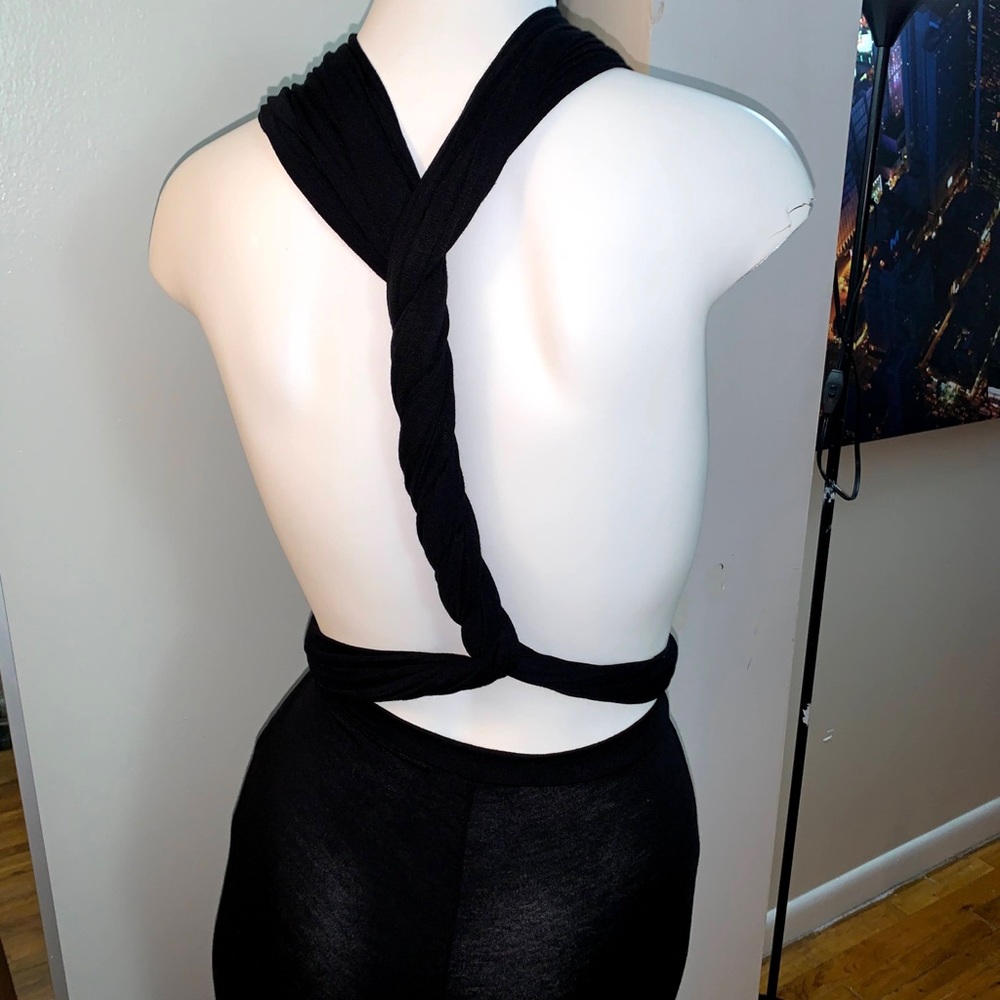 Criss cross jumpsuit